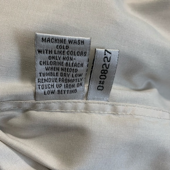 NWT Tri-Mountain size 3xL Beige Shirt Longsleeve - Picture 6 of 6